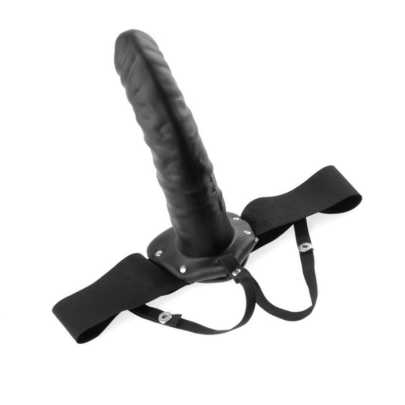 Arnes hueco 20cm negro fetish fantasy