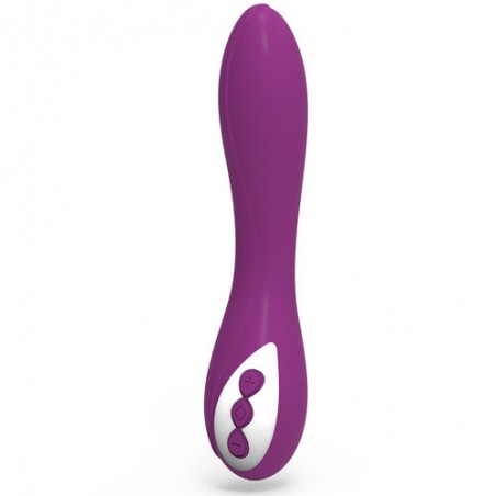 Vibrador elsie recargable 10 velocidades flexible y sumergible