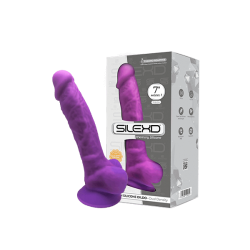 Dildo silexd realista purple 17,6 cm 2