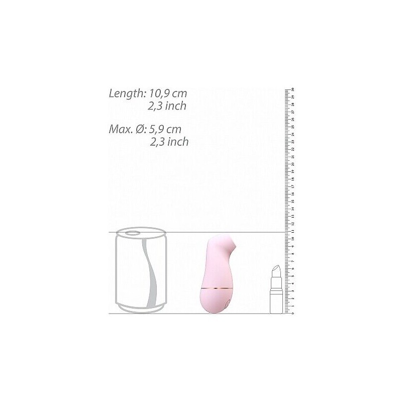 Succionador irresistible kissable rosa