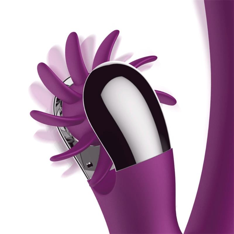 Vibrador con rueda estimuladora action no one