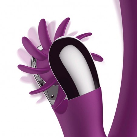 Vibrador con rueda estimuladora action no one