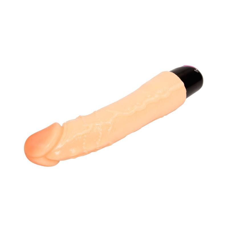Vibrador realistico 25 cm color natural