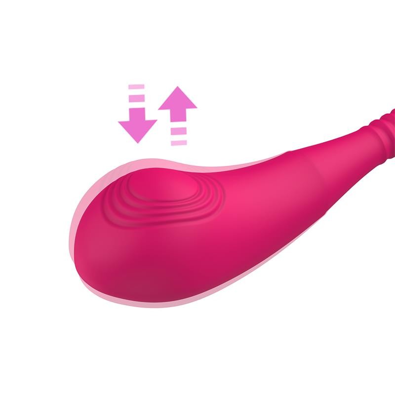 Vibrador doble con pulsacion y thrusting...