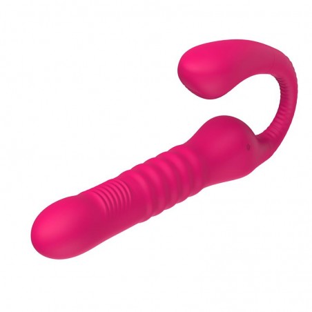 Vibrador doble con pulsacion y thrusting flexible twenty three180º