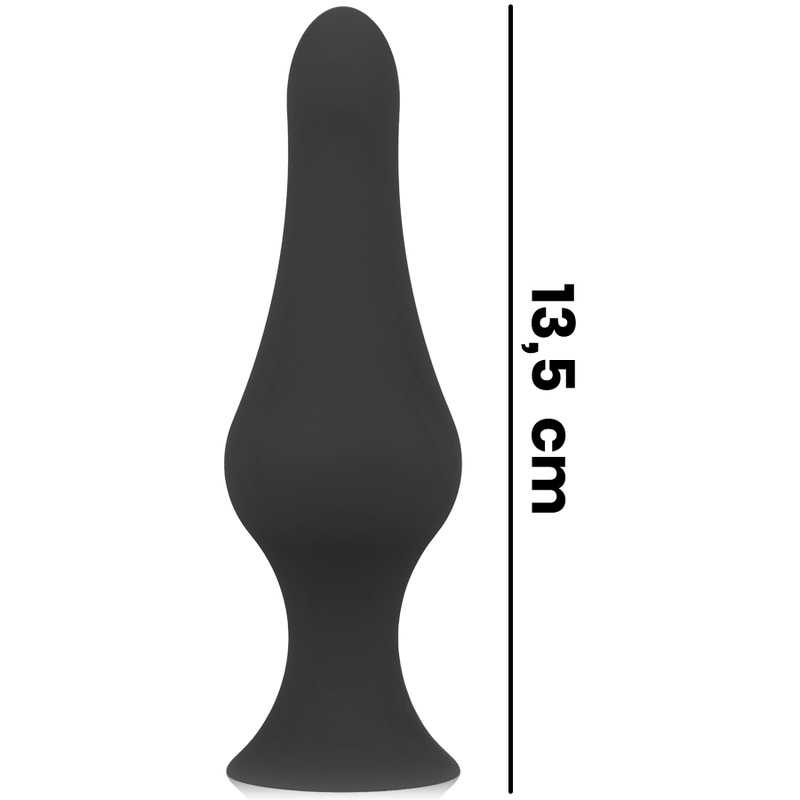 Set plug anales silicona 3 tamaños negro