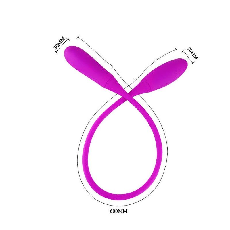 Vibrador smart snaky vibe 7V + 3 ticling