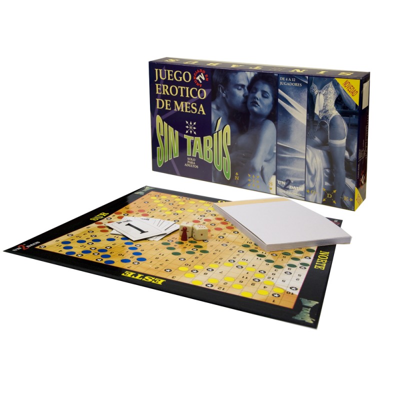 Juego erótico de mesa sin tabús