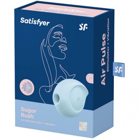 Satisfyer sugar rush estimulador y vibrador + lubricante de regalo 50 ml