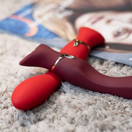 Vibrador viotec chance led perla screen rosa