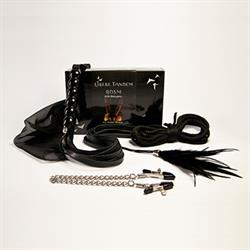 Kit 5 piezas libere tandem BDSM  NEGRO