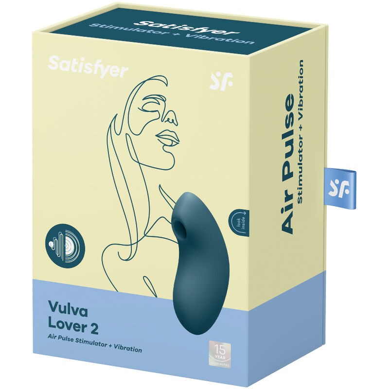 Succionador y vibrador Satisfyer vulva lover 2