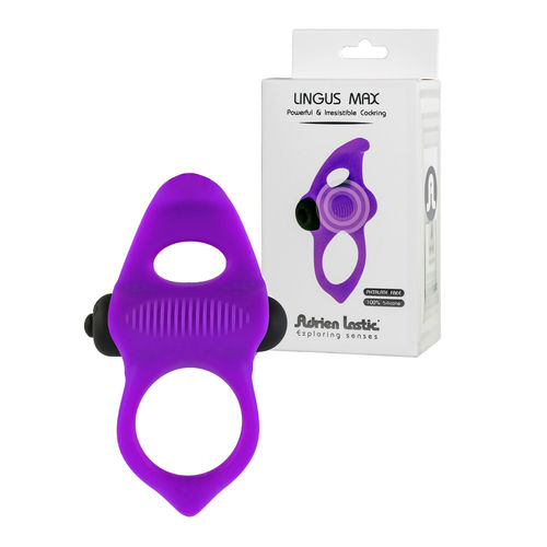 Anillo vibrador lingus max silicona 3 funciones