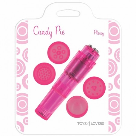Vibrador estimulador candy pleasy rosa