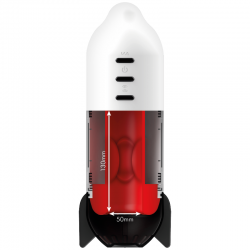 Jamyjob rocket masturbador tecnológico soft compresión y vibración