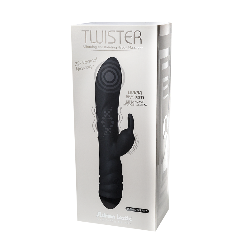 Estimulador Con Rotación Y Vibración Twister Usb