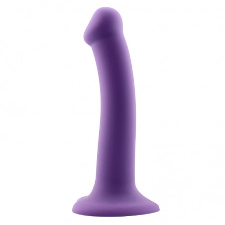 Dildo bouncy silicona hiper flexible 19 cm talla L