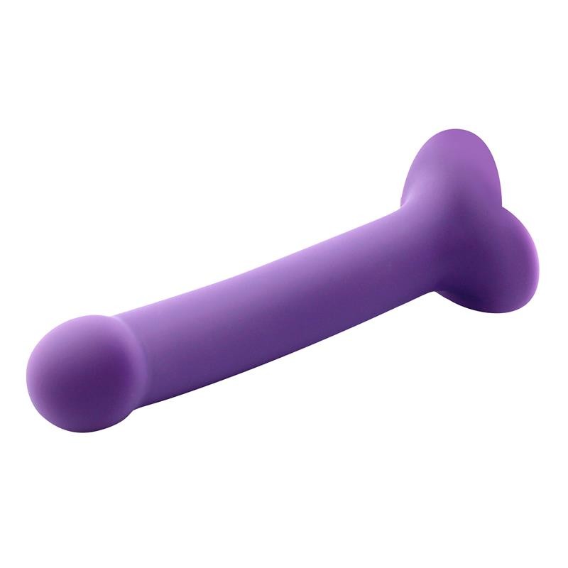 Dildo silicona liquida hiper flexible 16,5 cm talla S