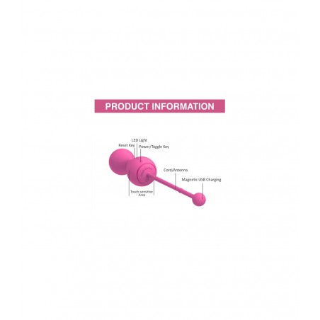 Magic motion bolas chinas kegel master rosa app