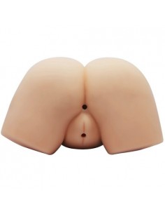 Vagina y ano realistico con vibracion Posicion 4 crazy bull 2