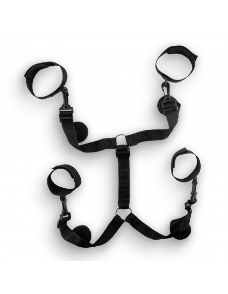 Restricciones universales bed restraints crushious