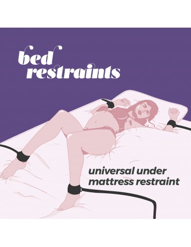 Restricciones universales bed restraints crushious