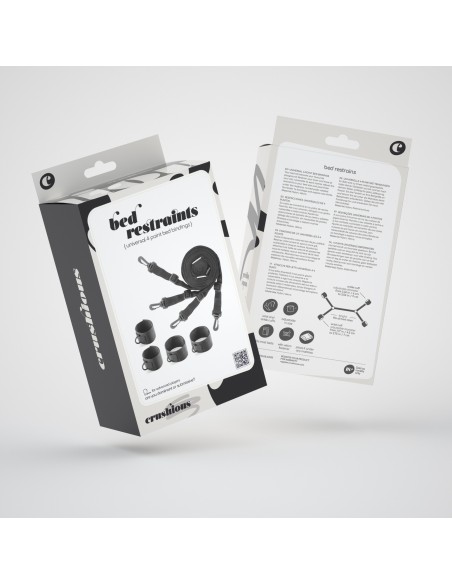 Restricciones universales bed restraints crushious