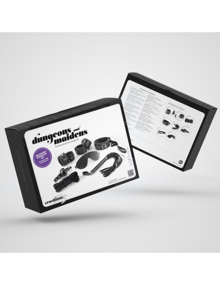 Kit bdsm dungeons andmaidens 8 piezas