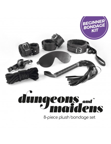 Kit bdsm dungeons andmaidens 8 piezas