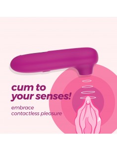 Estimulador de clitoris recargable nookie crushious succionador 2