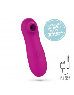 Estimulador de clitoris recargable nookie crushious succionador