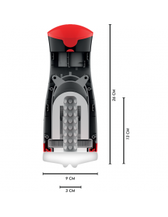 Masturbador de comprensión y vibración Jango 2