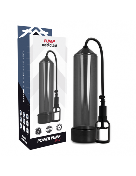 Bomba de ereccion RX7 negro  pump addicted