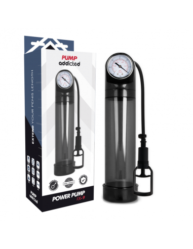 Bomba de ereccion RX9 negro pump addicted
