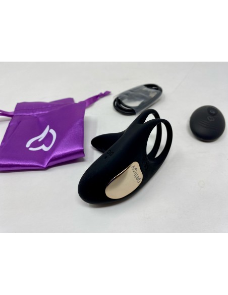 Anillo vibrador con mando a distancia recargable getlov mut