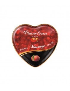 Vela de masaje melocotón plaisir secret 35 ml
