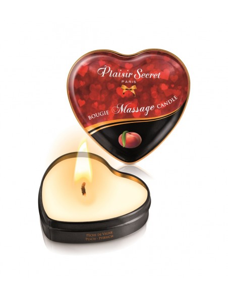 Vela de masaje melocotón plaisir secret 35 ml