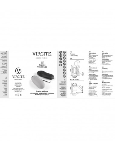 Huevo vibrador G4 recargable virgite