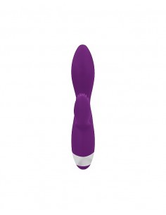 Vibrador Simplicity  con estimulador de clítoris 2