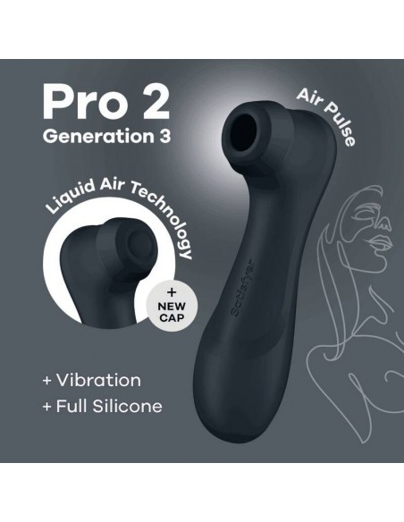 Satisfyer pro 2 generacion 3 air technology negro