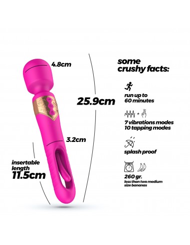 Masajeador doble con oscilacion big ben crushious