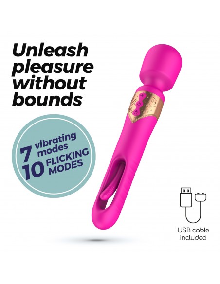 Masajeador doble con oscilacion big ben crushious