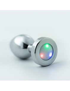 Plug anal mediano con led Borealis crushious