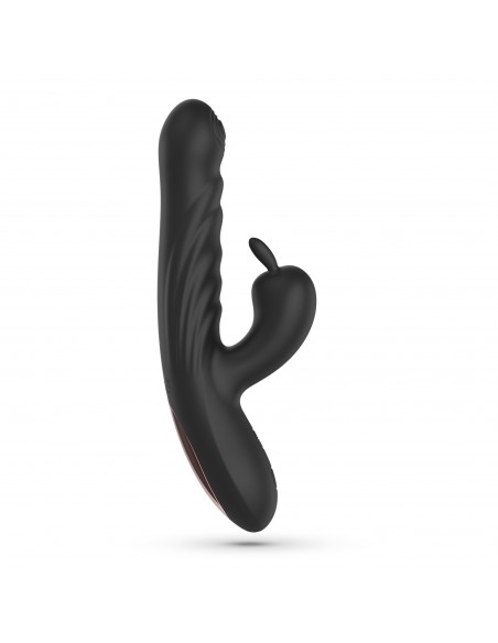 Vibrador conejo con empuje lapin negro