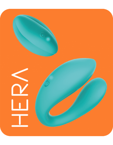 Getlov hera vibrador parejas pinza