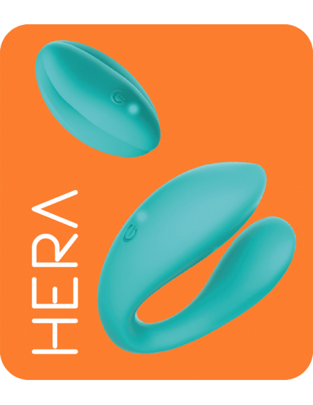 Getlov hera vibrador parejas pinza