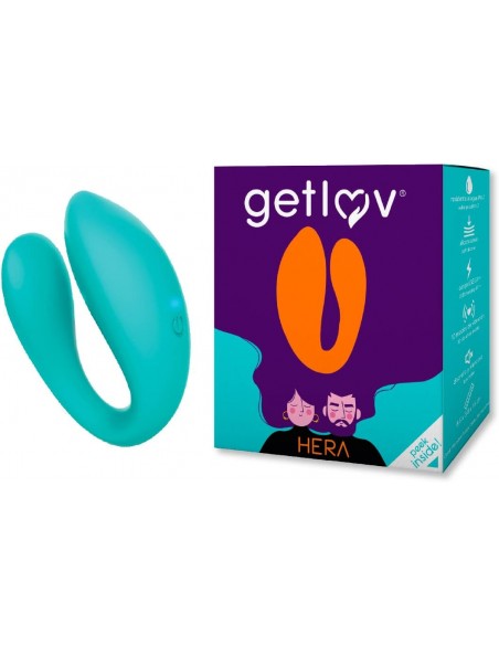 Getlov hera vibrador parejas pinza