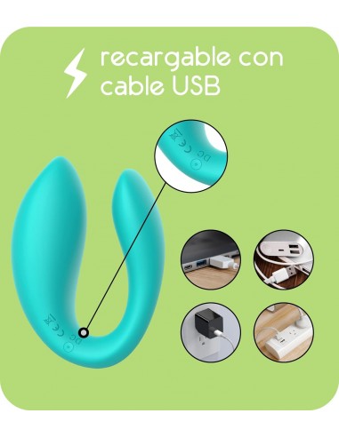 Getlov hera vibrador parejas pinza