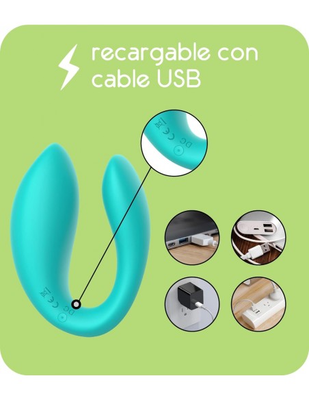 Getlov hera vibrador parejas pinza