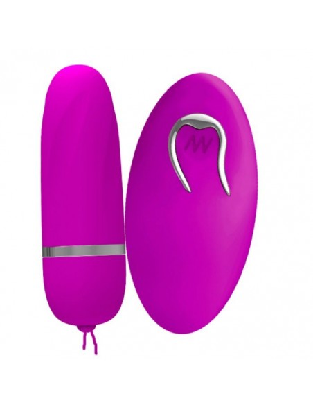 Huevo vibrador silicona con mando a distancia